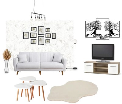 living room stil scandinav