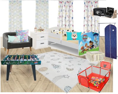 Camera copilului - mobilata complet