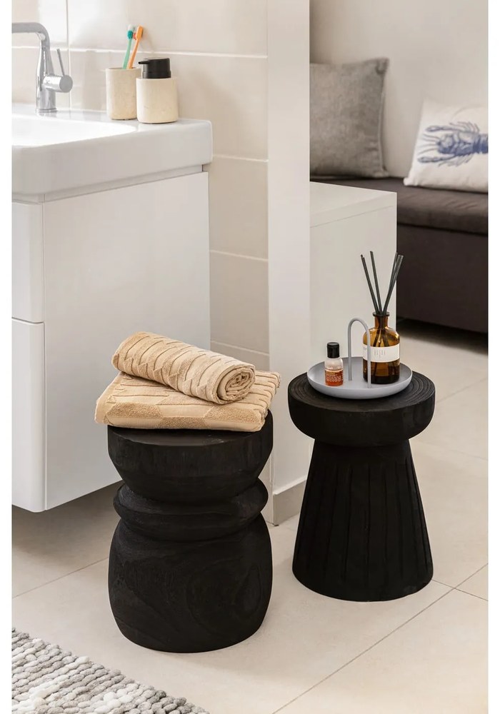 Tavă servire metalică Zone Singles, ø 20 cm, gri deschis