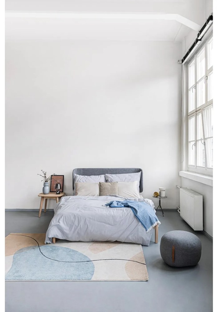 Set 2 fețe de pernă din bumbac satinat Bianca Standard, 50 x 75 cm, bej