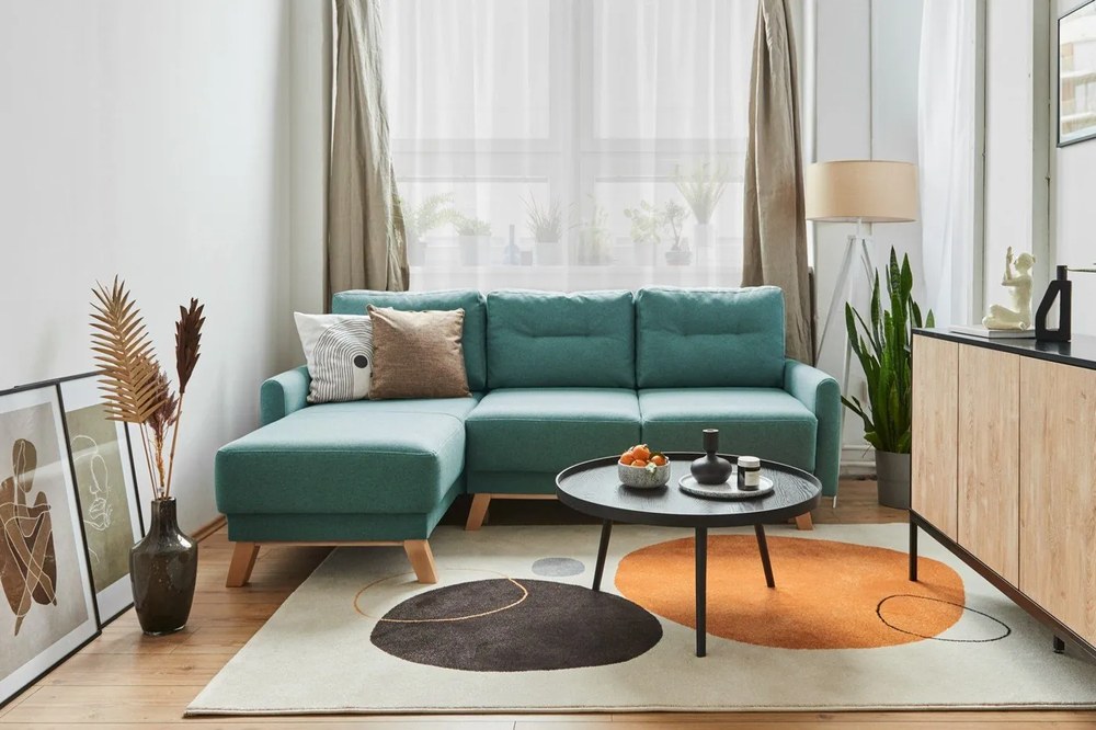 Decorațiune în formă de frunză de palmier Bloomingville Afina, înălțime 93 cm