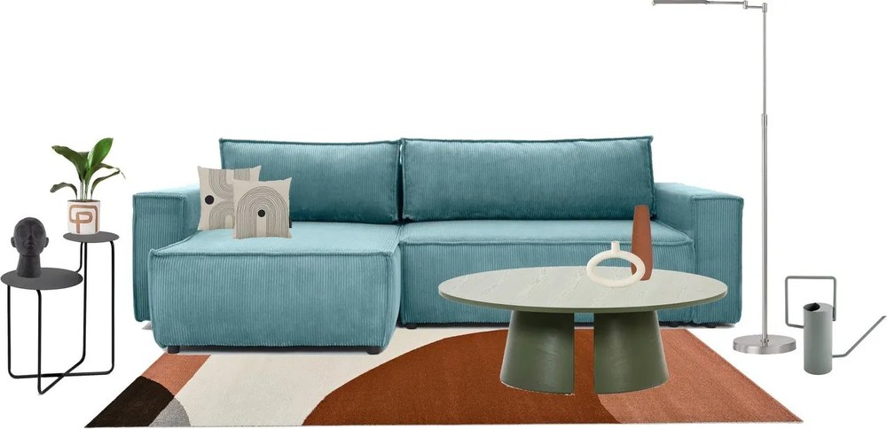 Măsuță de cafea Teulat Cep, ø 110 cm, verde