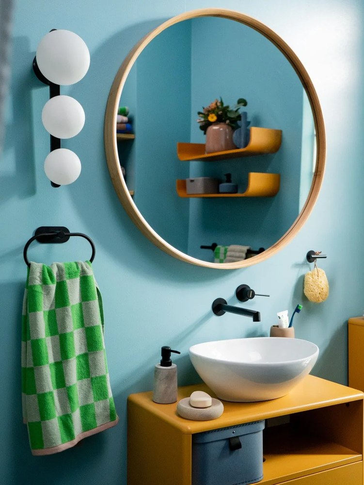 Dozator săpun din beton Wenko Villena, gri