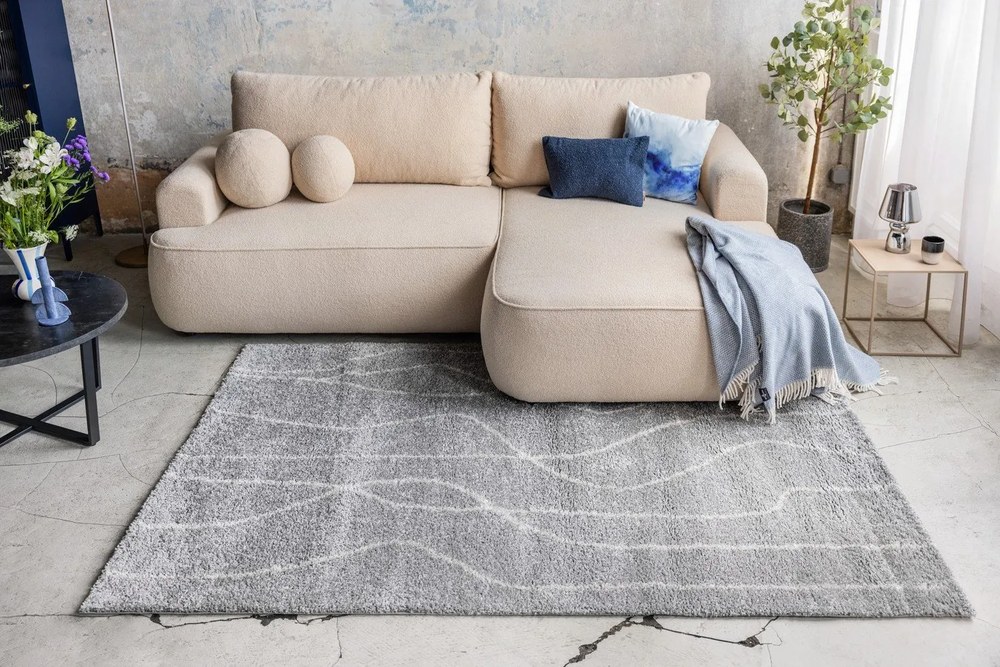 Set 2 ghivece gri închis Bonami Selection Terrazzo, ø 26 cm