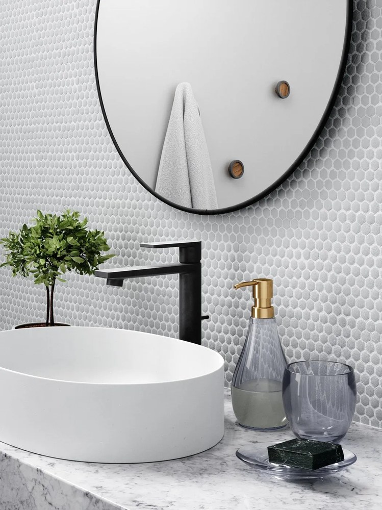 Săpunieră albastră din plastic Droplet – Umbra