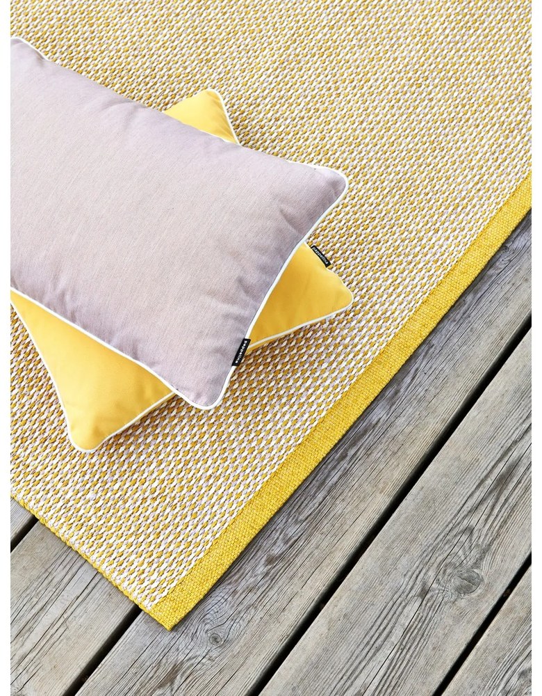Covor tip traversă pentru interior și exterior galben muștar 70x150 cm Sam Mustard – Pappelina