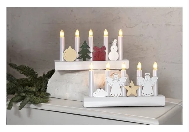 Decorațiune luminoasă de Crăciun albă Julia – Star Trading