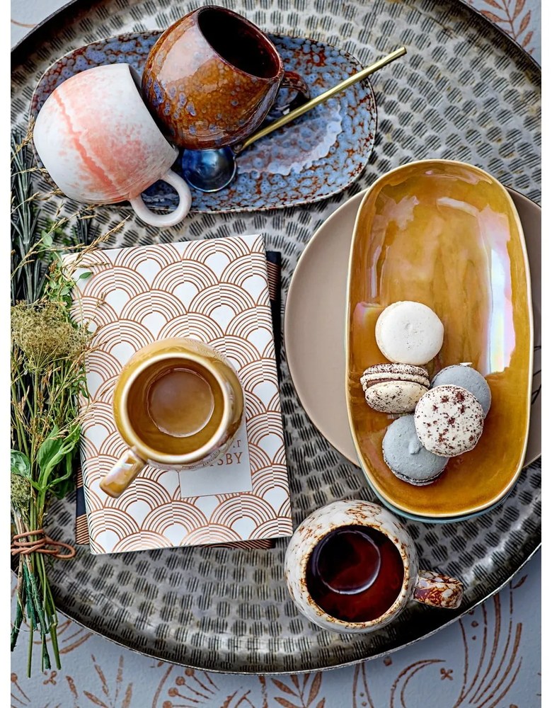 Cană somon/crem din ceramică 280 ml Paula – Bloomingville