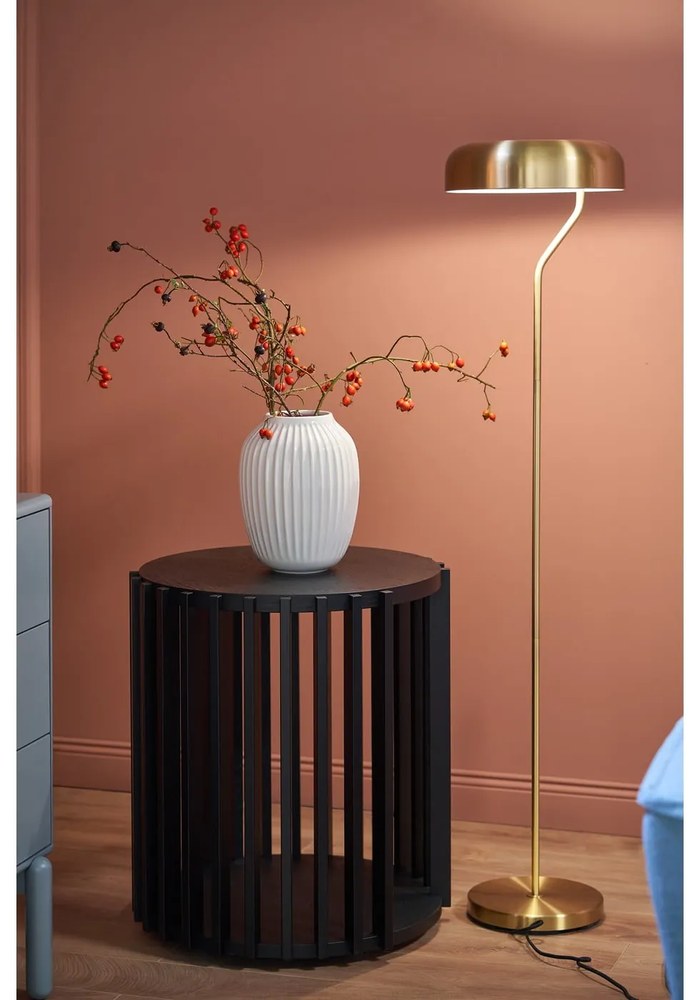 Vază din gresie Kähler Design Hammershoi, înălțime 25 cm, alb