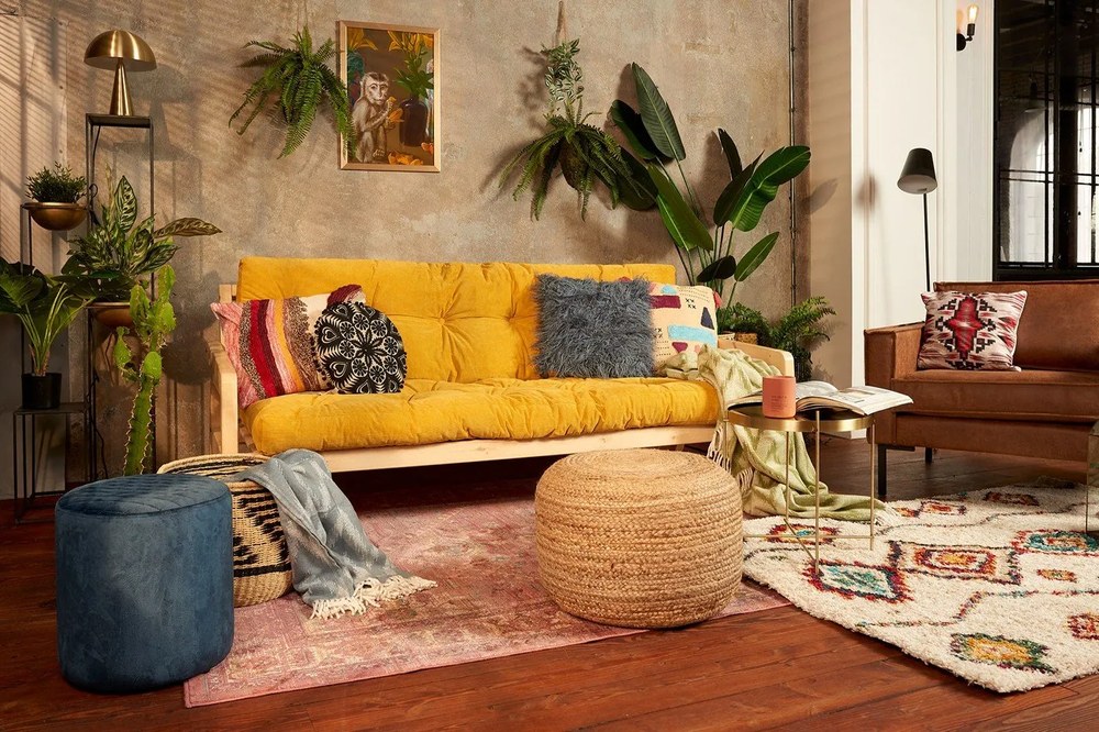 Covor din viscoză Universal Vintage Retro, 160 x 230 cm, roșu