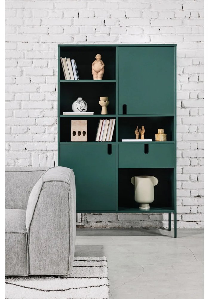 Modul de colț pentru canapea Bonami Selection Fairfield, partea dreaptă, gri deschis