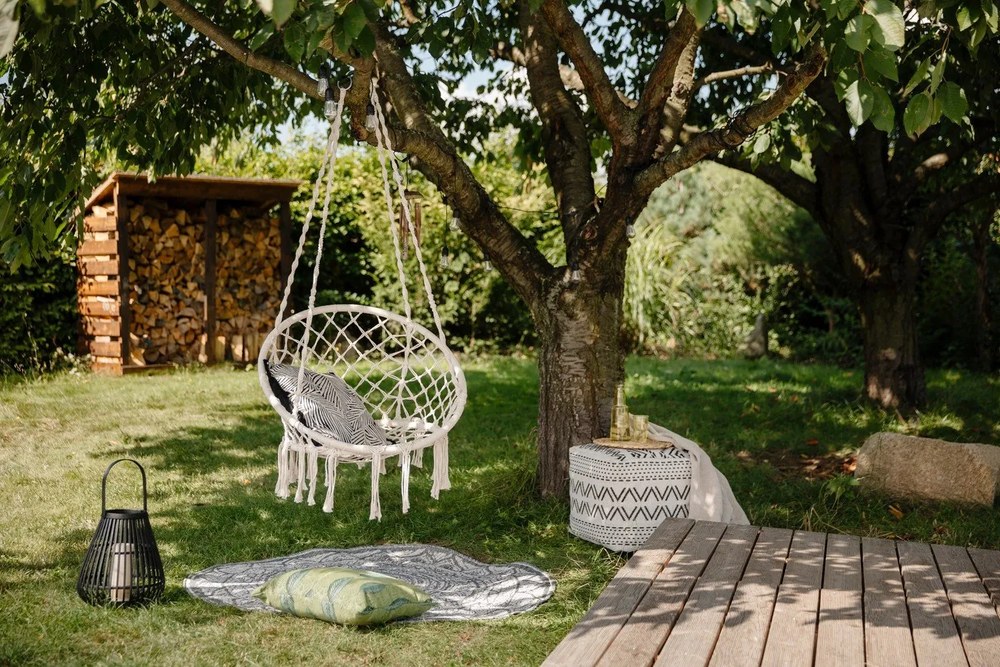 Scaun / leagăn suspendat Bonami Essentials Hylla, bej