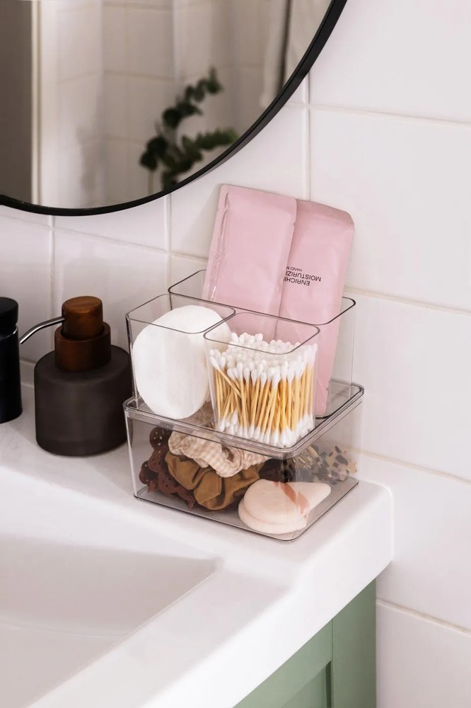 Organizatoare de baie 4 buc. din plastic – Casa De Engel