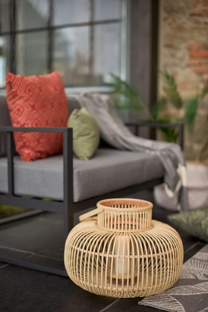 Canapea de grădină gri grafit cu 2 locuri Bellisima - Bonami Selection