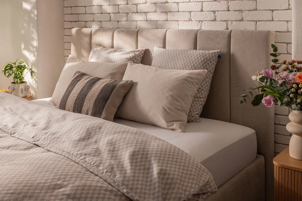 Noptieră în culoare naturală cu aspect de lemn de stejar Langley – Actona