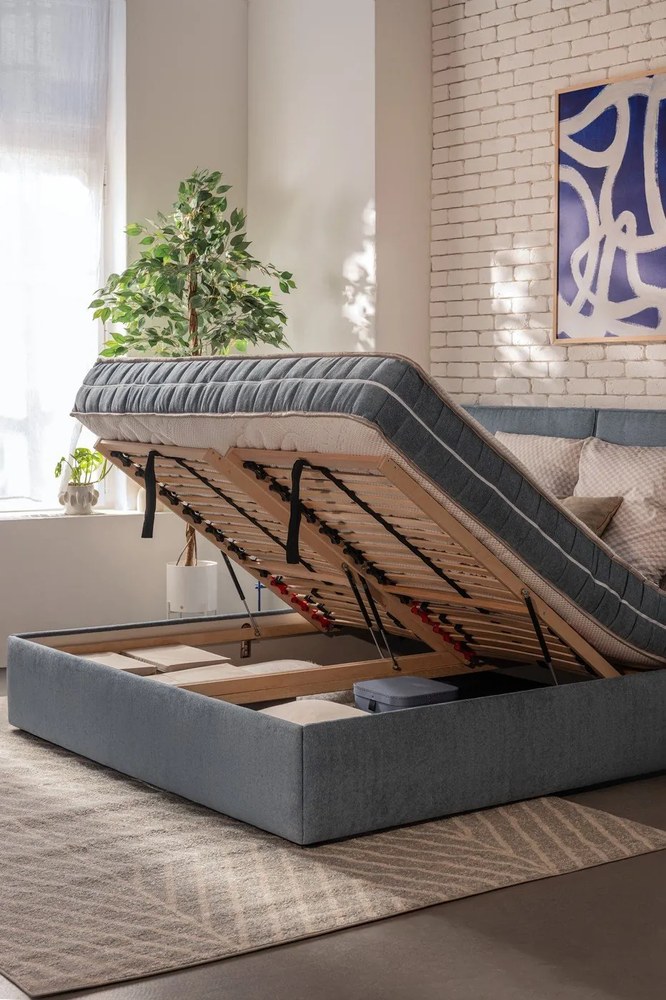 Set 2 ghivece din fier pe piedestal Hübsch Haggo, alb