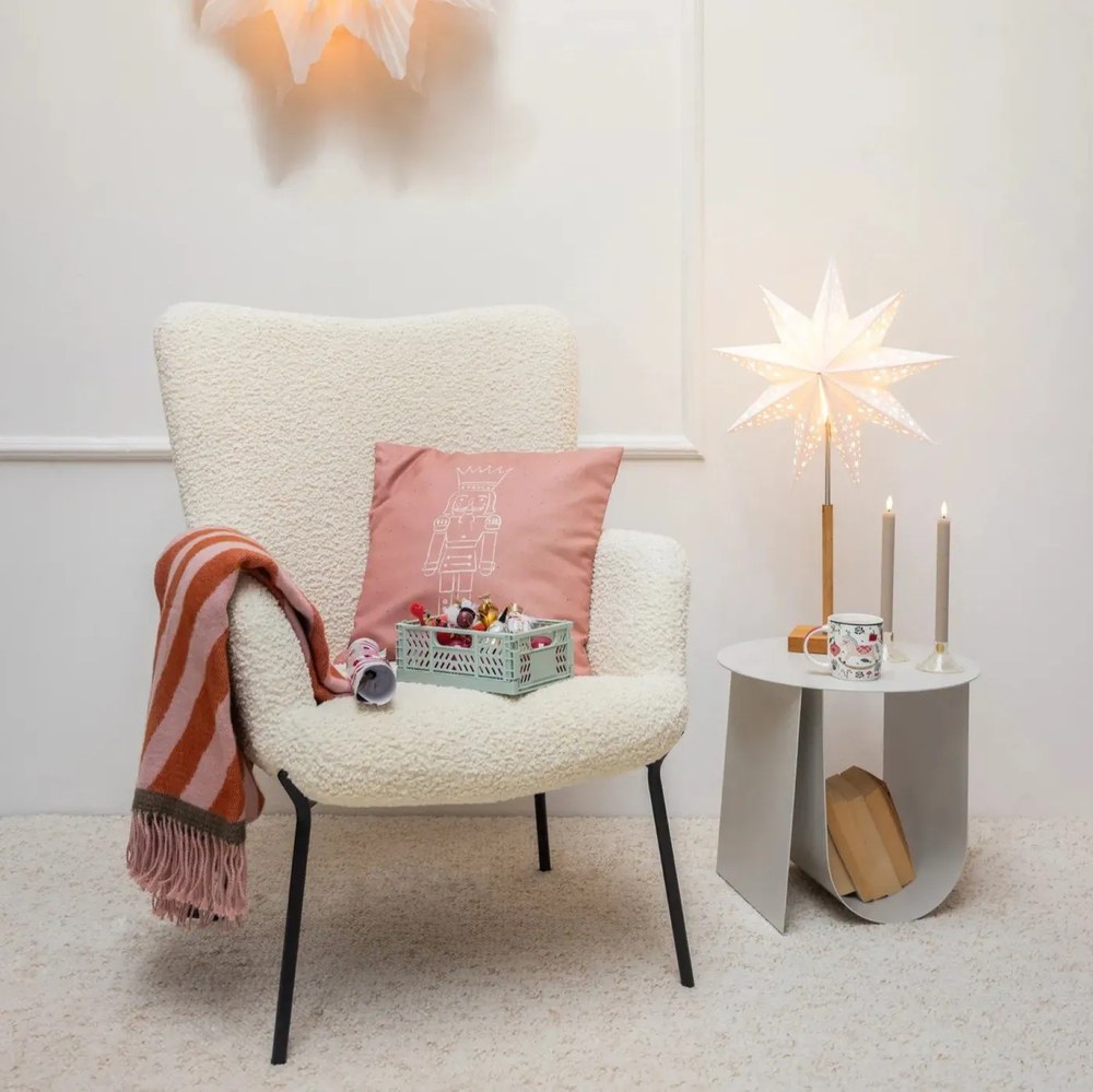 Decorațiune luminoasă de Crăciun albă Solvalla – Markslöjd