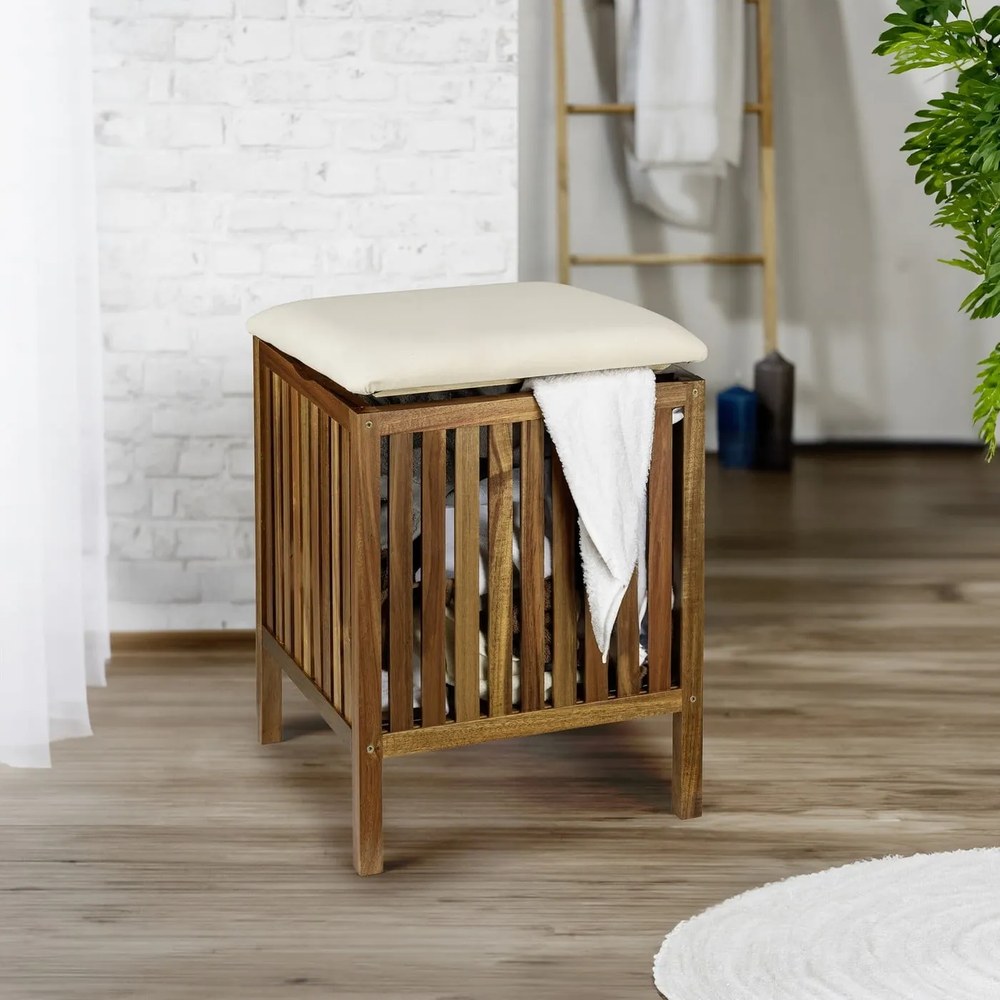 Scară din bambus pentru prosoape Wenko Bamboo