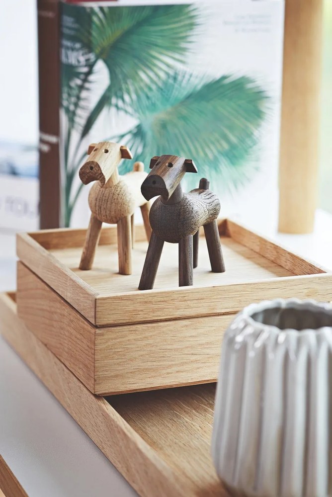 Statuetă din lemn masiv de stejar Kay Bojesen Denmark Tim