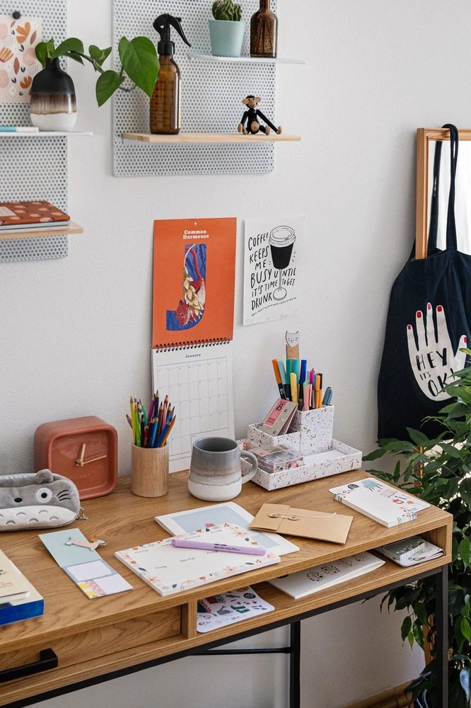 Vază Sass &amp; Belle Bohemian Home Mojave, alb - negru