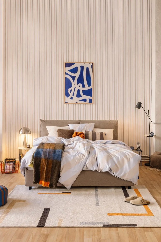 Veioză gri închis LED cu intensitate reglabilă (înălțime 20 cm) Mush – Hübsch