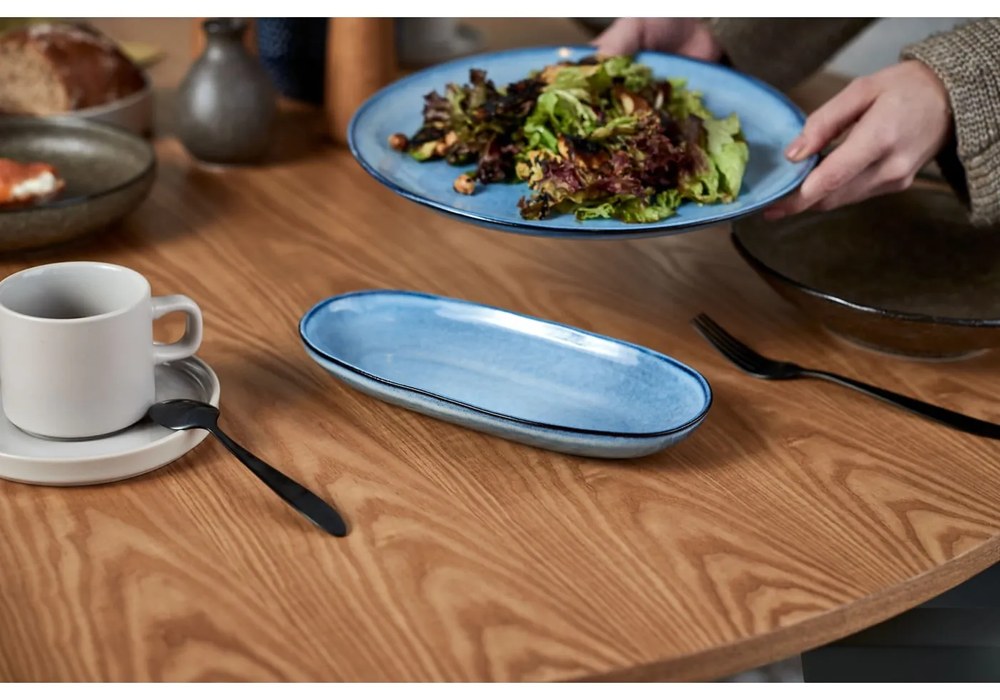 Set 4 tacâmuri Bloomingville Cutlery Eleganza, negru