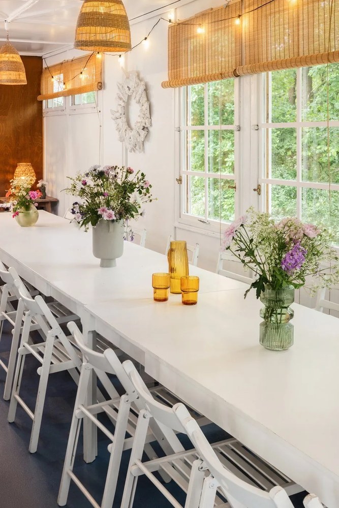 Vază verde din sticlă – House Nordic