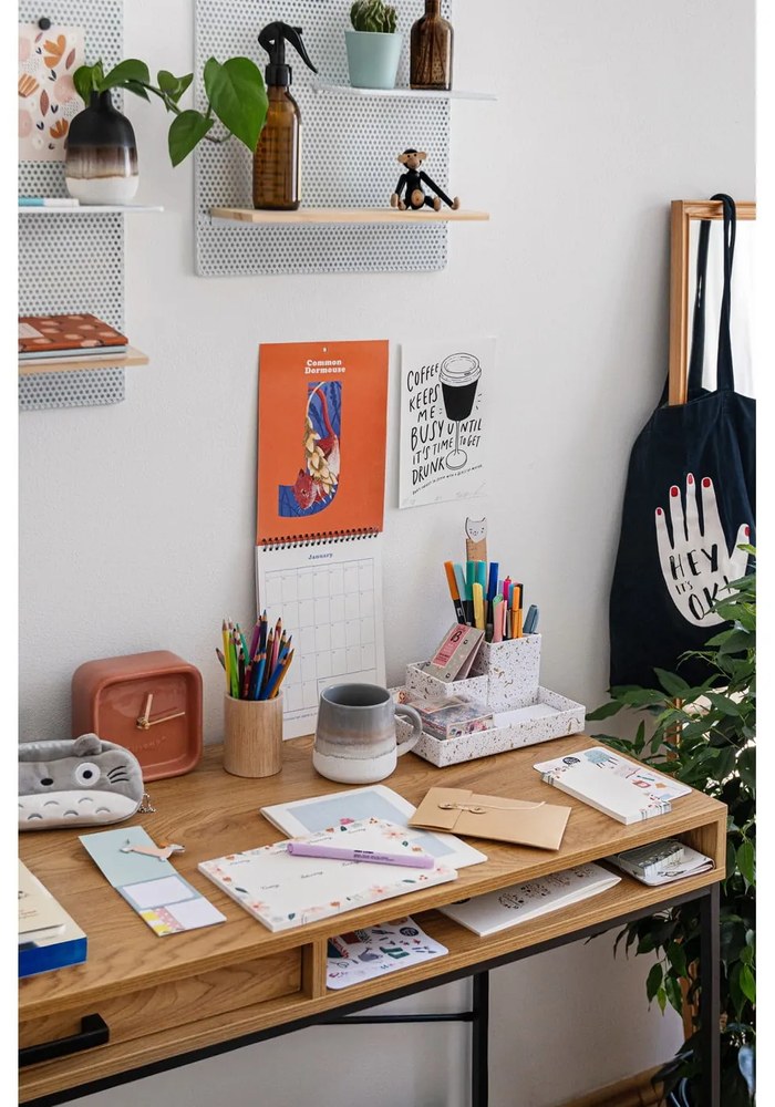 Cană din gresie gri Sass &amp; Belle Mojave, 360 ml