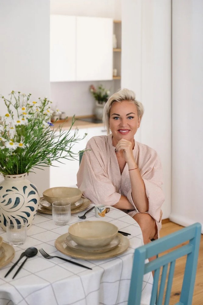 Serviciu de masă 16 buc. bej din gresie Glosia - Bonami Selection