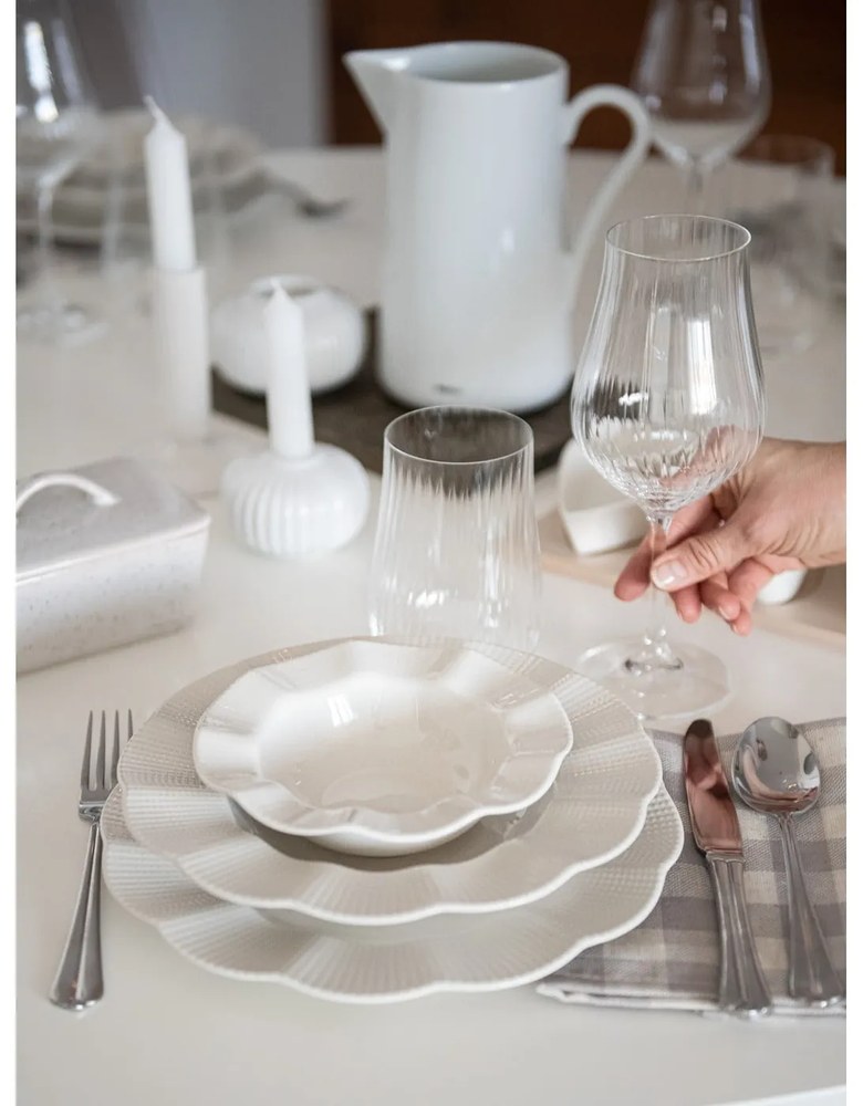 Set 24 farfurii din porțelan Kutahya Viktor