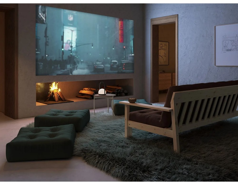 Canapea extensibilă Karup Design Unwind Clay Brown