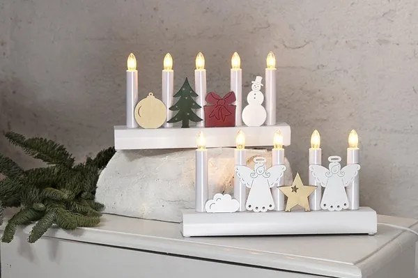 Decorațiune luminoasă de Crăciun albă Julia – Star Trading