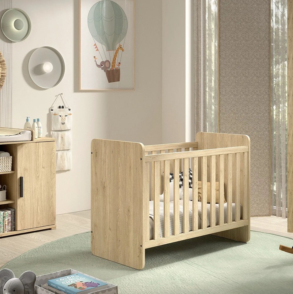 Masă de înfășat (adâncimea comodei adecvate 43 cm) în culoare naturală Sam – Vipack