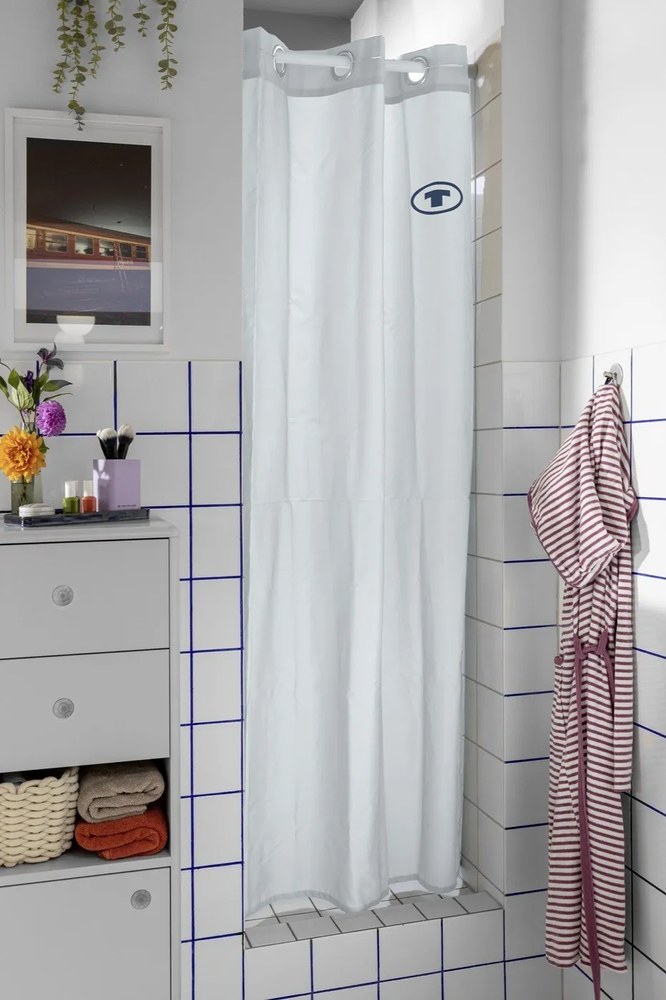 Suport pentru periuța de dinți mov din polirășină Tom Tailor T-Rounded – Wenko