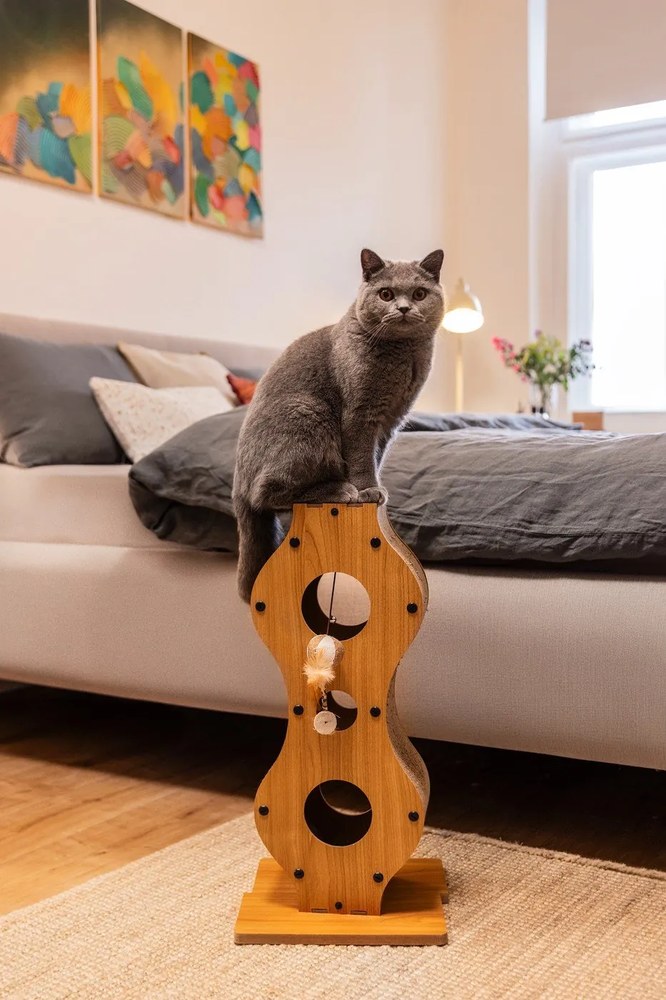 Pat matrimonial bej tapițat cu spațiu de depozitare cu somieră 180x200 cm Lotte – Meise Möbel