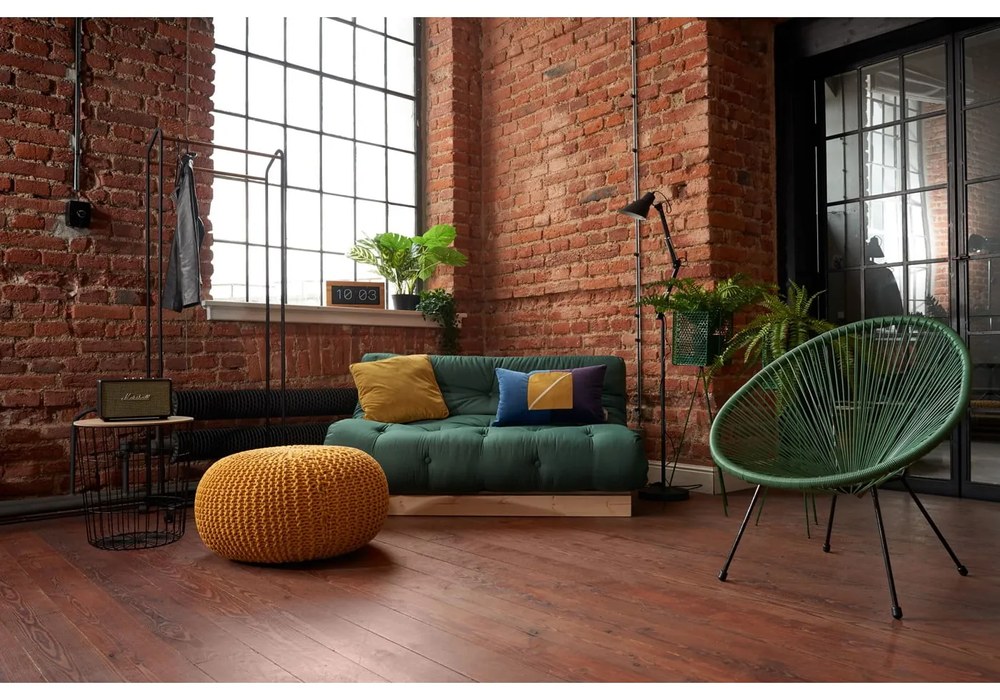 Ceas Karlsson Flip, 37 x 17,5 cm, decor lemn