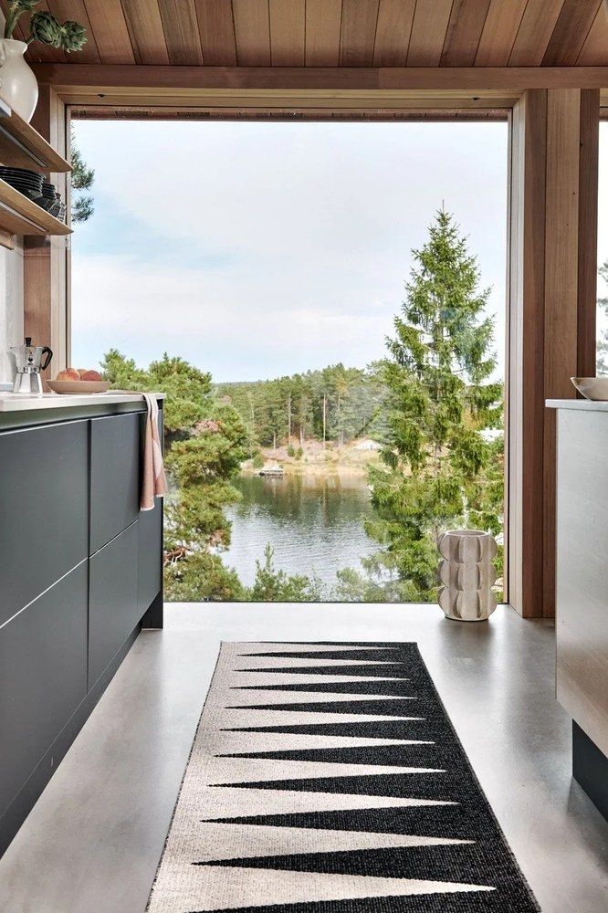 Prosop de vase din amestec de in 46x66 cm Otto Ochre – Pappelina