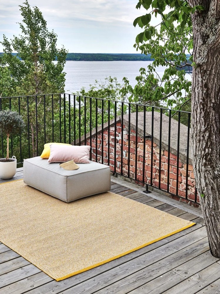 Pernă de grădină 38x58 cm Sunny Pale Rose – Pappelina