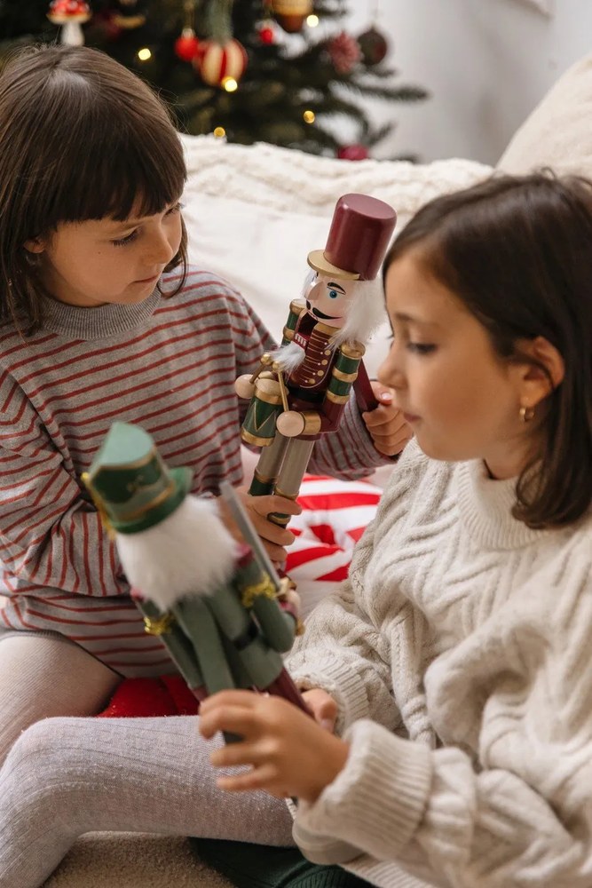 Figurine de Crăciun 2 buc. din lemn (înălțime 38 cm) Darren – Bloomingville