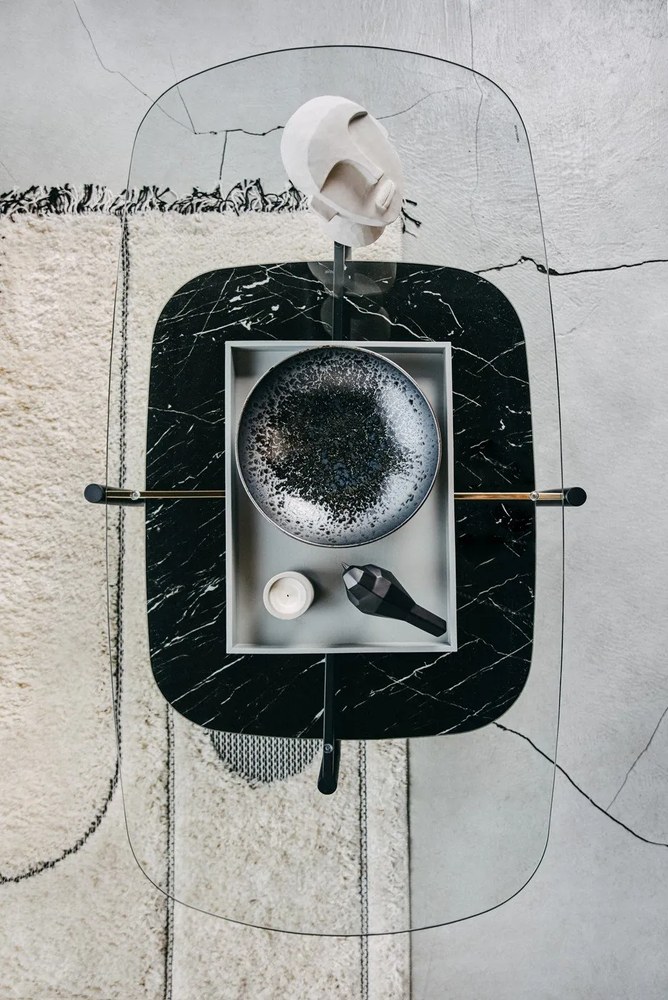 Statuetă PT LIVING Bird Small Statue , negru