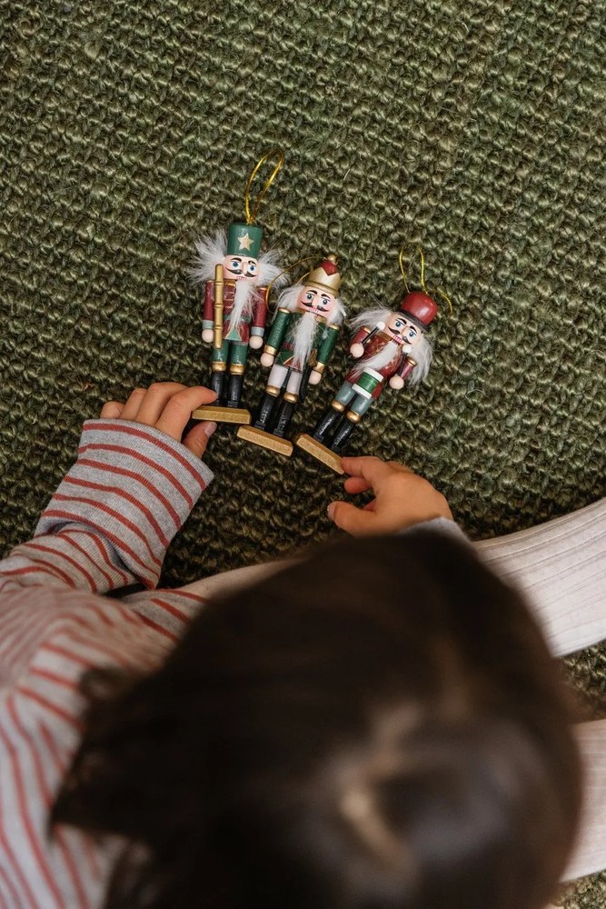 Ornamente de Crăciun 6 buc. din lemn 13 cm Nikita – Bloomingville