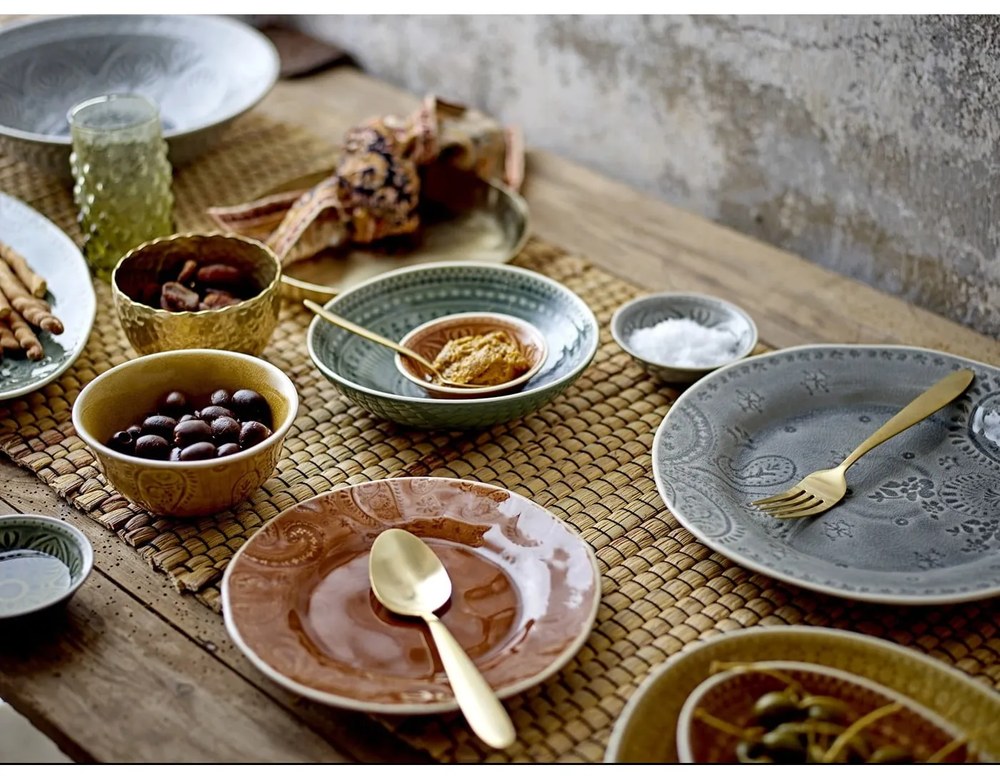 Tacâmuri auriu din oțel inoxidabil 4 buc. – Bloomingville