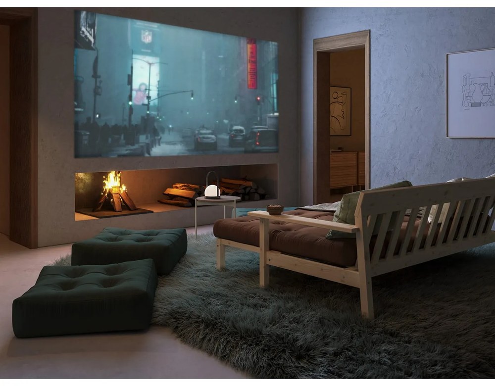 Canapea extensibilă Karup Design Unwind Clay Brown