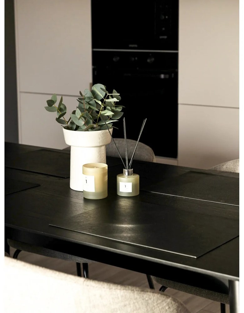 Suport farfurie din imitație de piele ZicZac Troja Rectangle, 33 x 45 cm, negru