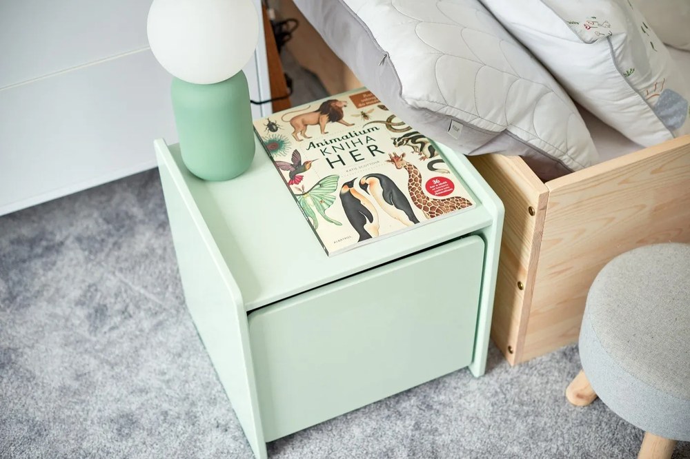Noptieră Vipack Kiddy, verde mentol