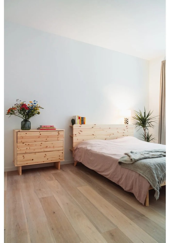 Comodă din lemn de pin natural Karup Design Kommo