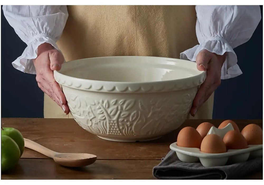 Bol din ceramică In The Forest Cream, ⌀ 29 cm