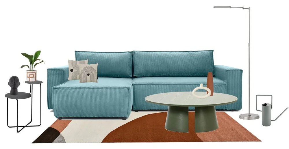 Măsuță de cafea Teulat Cep, ø 110 cm, verde