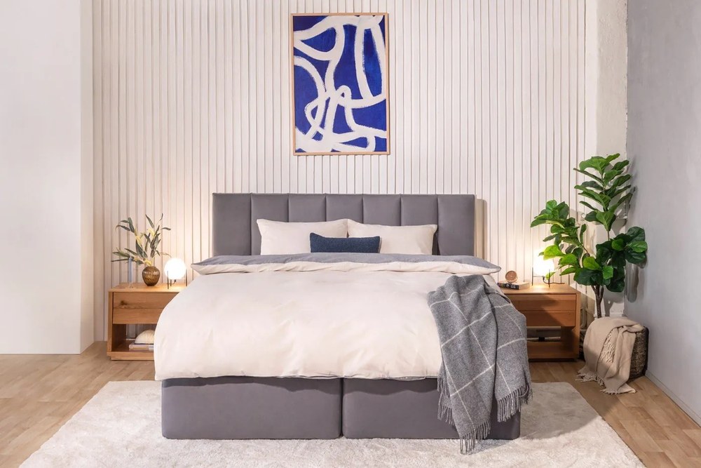 Set 3 coșuri din frunze de porumb House Nordic Tivoli