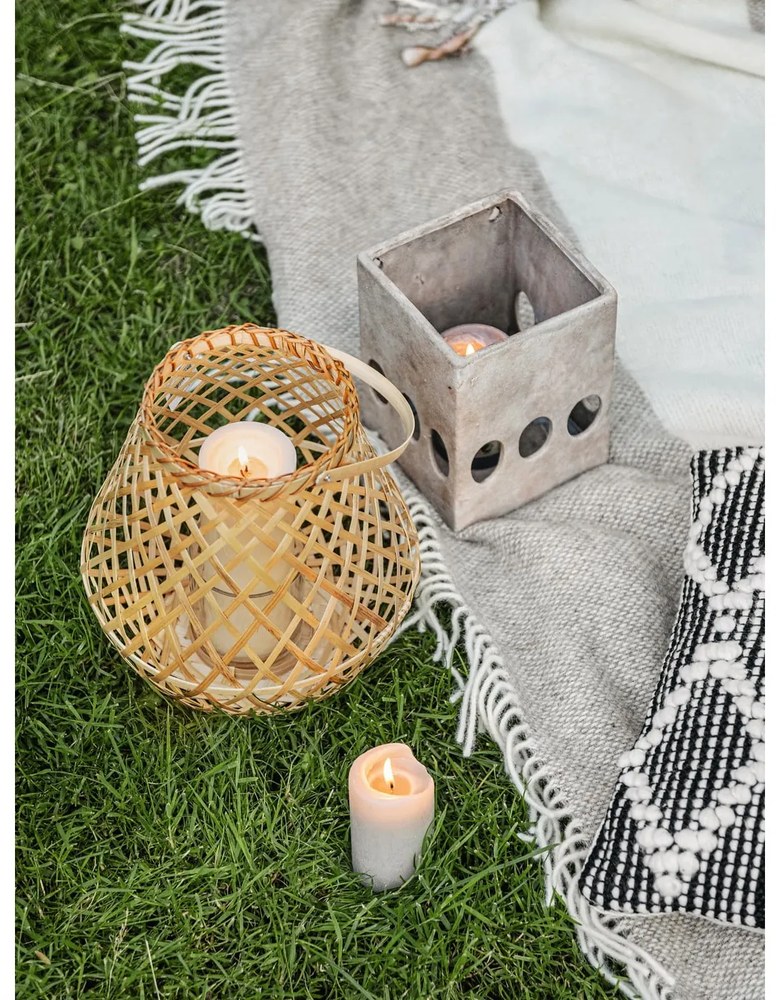 Pernă pentru exterior din plastic reciclat Green Decore Lagos, 45 x 45 cm